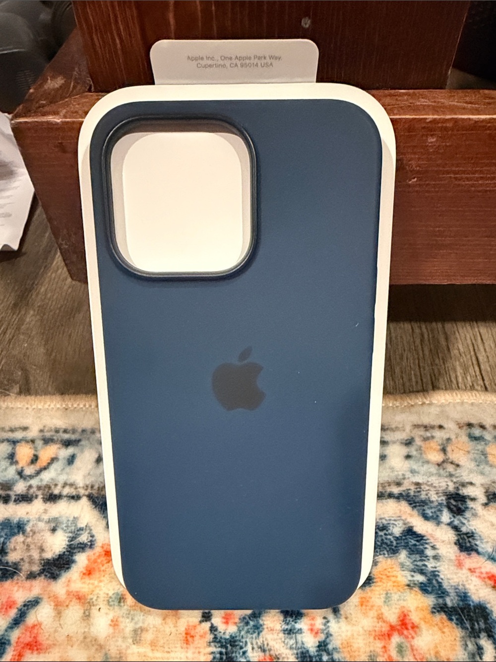 Apple iPhone 13 Pro Silicone Case - Abyss Blue